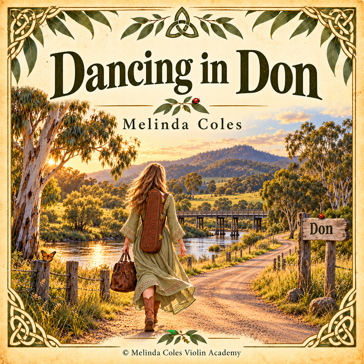 Dancing in Don — original tune card